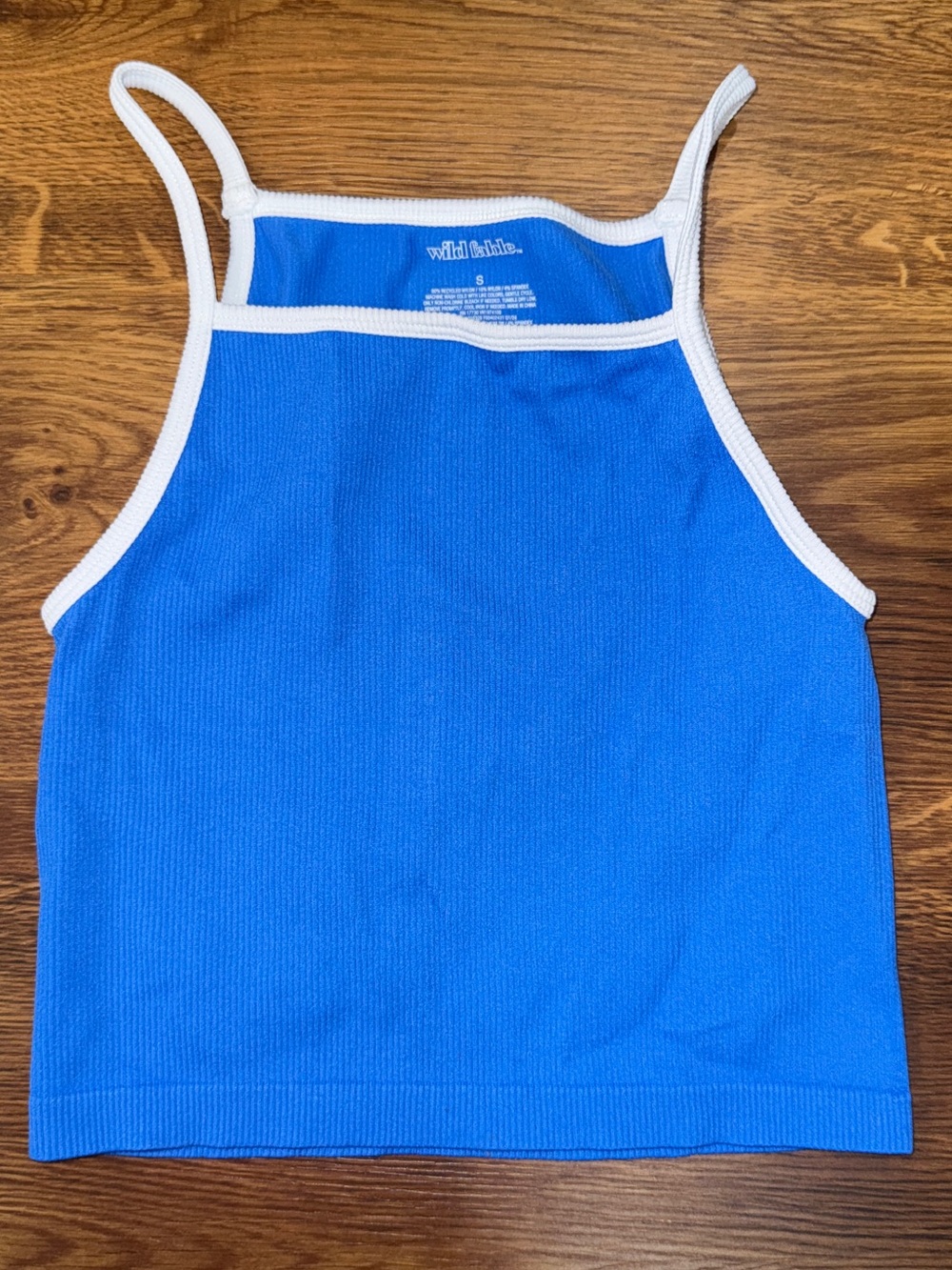 Wild Fable ribbed tank top size small